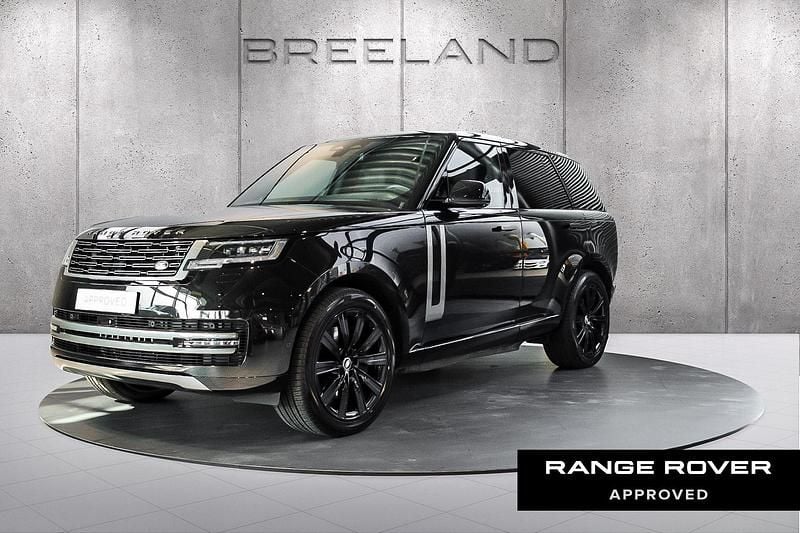 Santorini black (zwart metallic)zwart Gebruikt 2024 Land Rover Range Rover HSE SUV | € 142.900 - Afbeelding 1/4