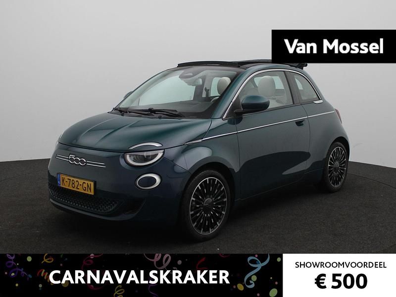 Groen Occasion 2020 Fiat 500C La Prima Cabriolet | € 16.945 (Eerlijke prijs) - Afbeelding 1/4