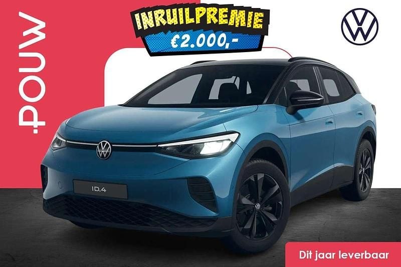 Blauw Nieuw 2025 VW ID.4 Edition SUV | € 39.950 (Eerlijke prijs) - Afbeelding 1/4