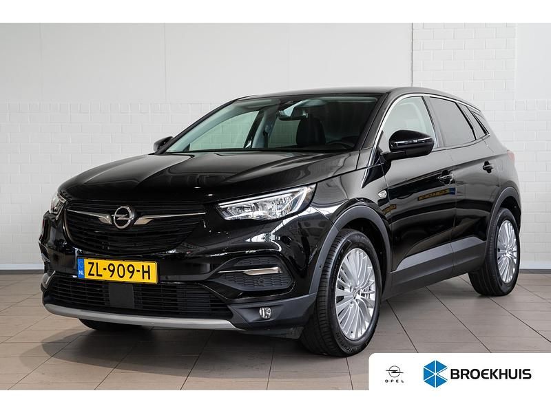 Zwart Gebruikt 2019 Opel Grandland X Innovation SUV | € 17.190 (Eerlijke prijs) - Afbeelding 1/4