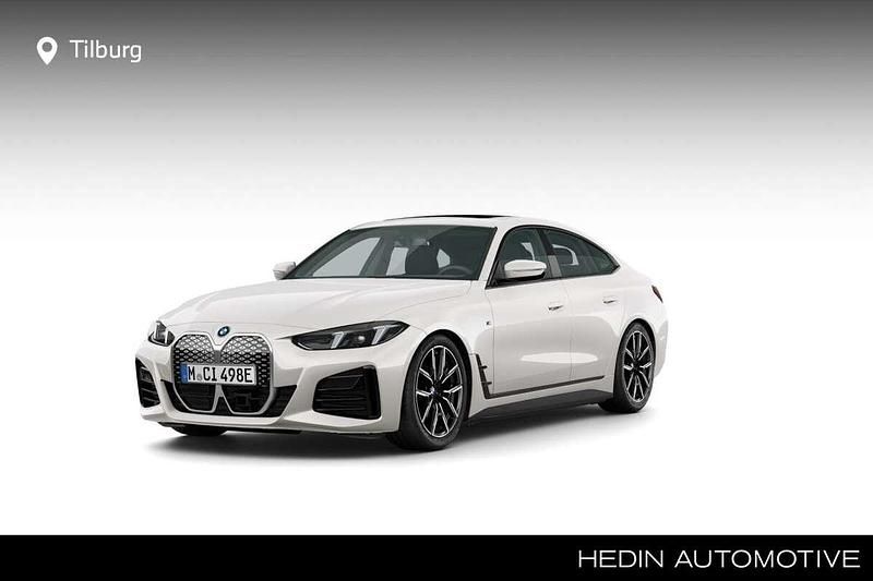 Wit Nieuw 2025 BMW i4 M Sport Sedan | € 65.378 (Super prijs) - Afbeelding 1/4