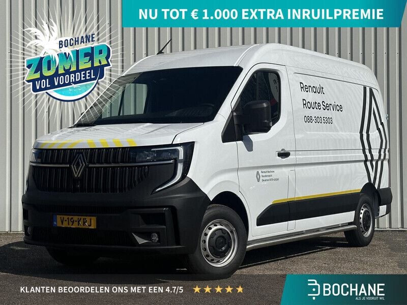 Wit Nieuw 2024 Renault Master Van | € 33.557 (Goede deal) - Afbeelding 1/4
