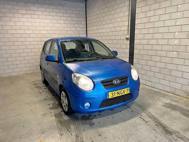 Blauw (metallic) Gebruikt 2010 Kia Picanto Hatchback | € 1.250 (Goede deal) - Afbeelding 1/4