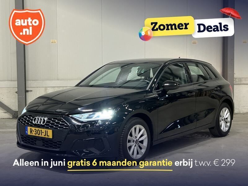 Zwart Gebruikt 2022 Audi A3 Proline Hatchback | € 19.995 (Goede deal) - Afbeelding 1/4