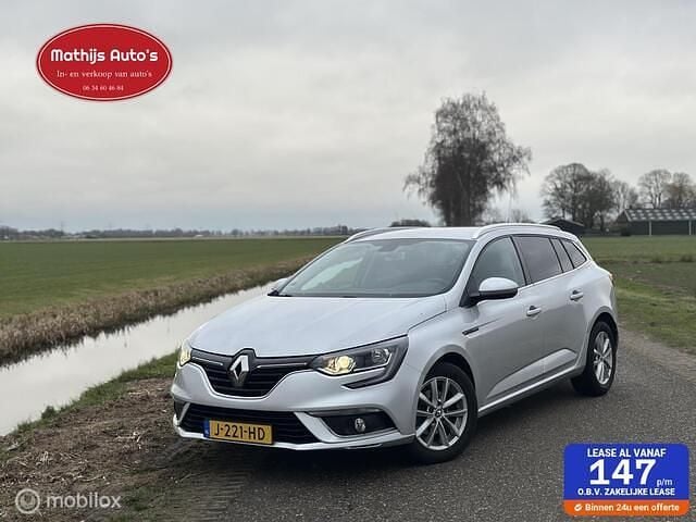 Grijs Occasion 2017 Renault Mégane GrandTour LIMITED Stationwagen | € 8.950 (Super prijs) - Afbeelding 1/4