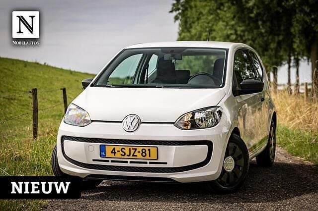Wit Gebruikt 2014 VW up! take up! Hatchback | € 2.990 (Super prijs) - Afbeelding 1/4