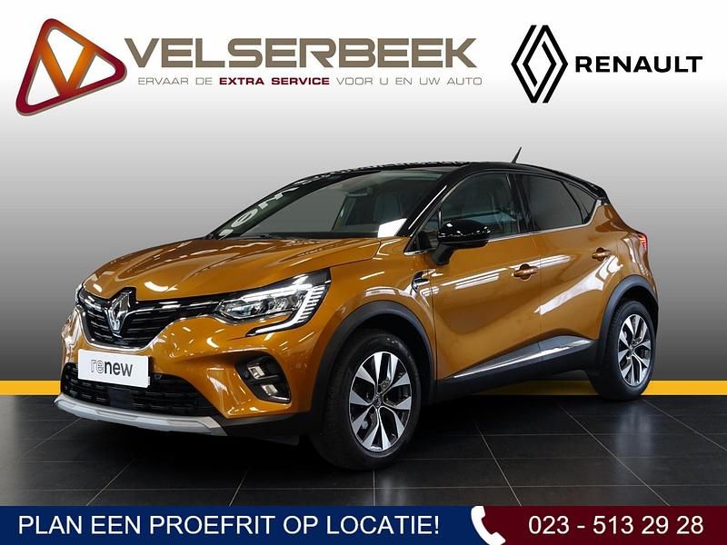 Oranje/zwart Gebruikt 2021 Renault Captur Intens SUV | € 19.845 (Duur) - Afbeelding 1/4
