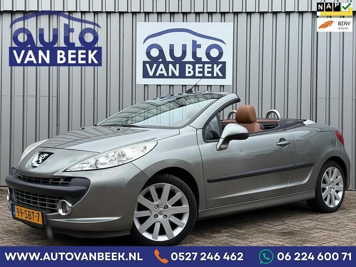 Grijs Occasion 2008 Peugeot 207 CC Sport Cabriolet | € 2.950 (Eerlijke prijs) - Afbeelding 1/4