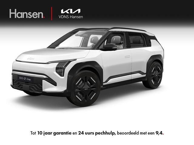 Wit Nieuw 2025 Kia EV3 GT-Line SUV | € 41.445 (Goede deal) - Afbeelding 1/4