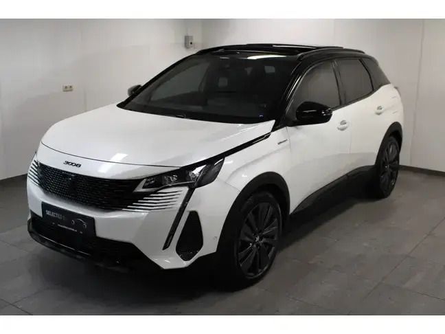 Wit Gebruikt 2022 Peugeot 3008 GT SUV | € 29.950 (Eerlijke prijs) - Afbeelding 1/4