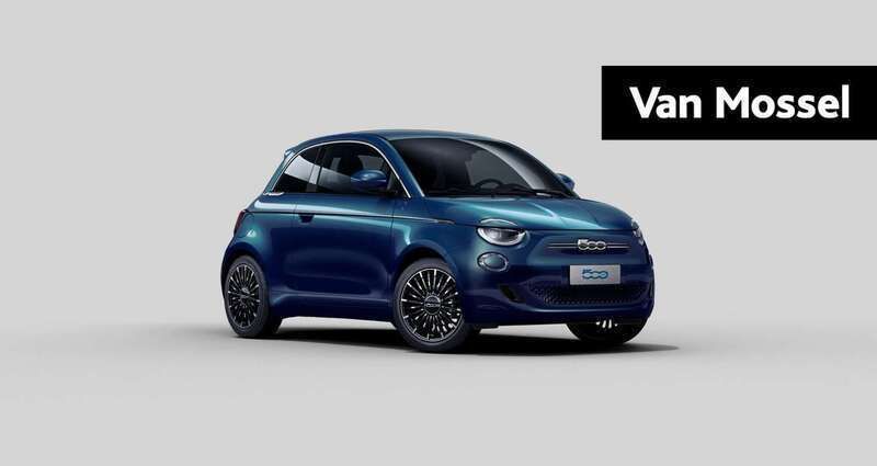 Blauw, metallic lak Nieuw 2025 Fiat 500e La Prima Hatchback | € 28.323 (Goede deal) - Afbeelding 1/4