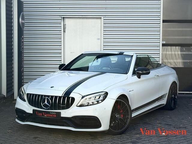 Wit Gebruikt 2019 Mercedes C63 AMG AMG Cabriolet | € 76.950 (Eerlijke prijs) - Afbeelding 1/4