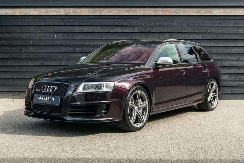 Paars Gebruikt 2010 Audi RS6 Advanced Plus Stationwagen | € 69.950 - Afbeelding 1/4