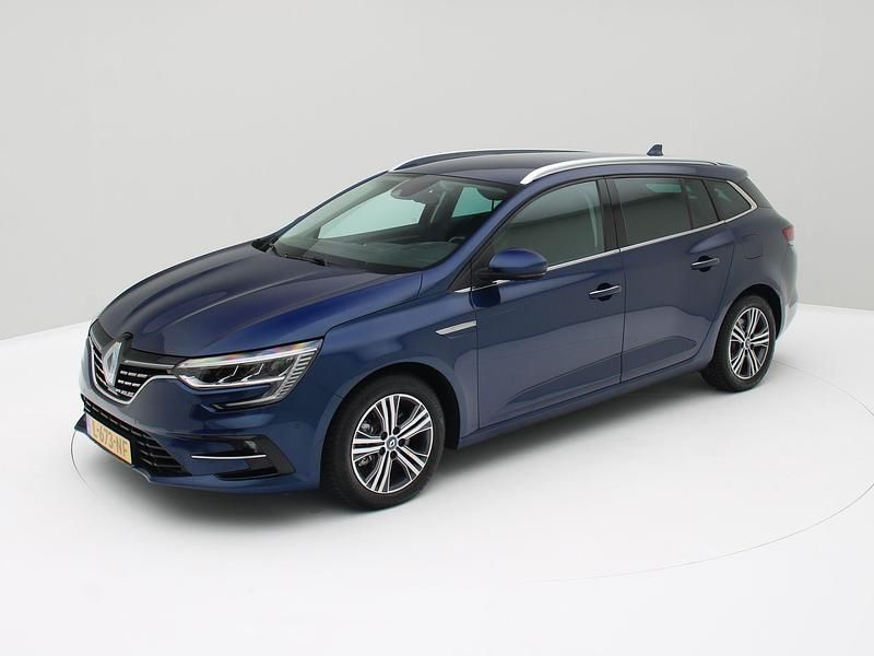 Blauw Gebruikt 2021 Renault Mégane GrandTour Intens Stationwagen | € 17.800 (Eerlijke prijs) - Afbeelding 1/3