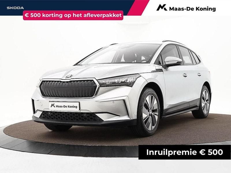 Grijs Gebruikt 2023 Skoda Enyaq iV SUV | € 26.940 (Super prijs) - Afbeelding 1/4