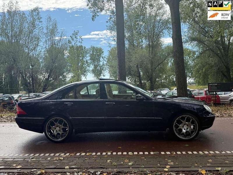 Blauw Gebruikt 2002 Mercedes S320 Sedan | € 2.099 - Afbeelding 1/4