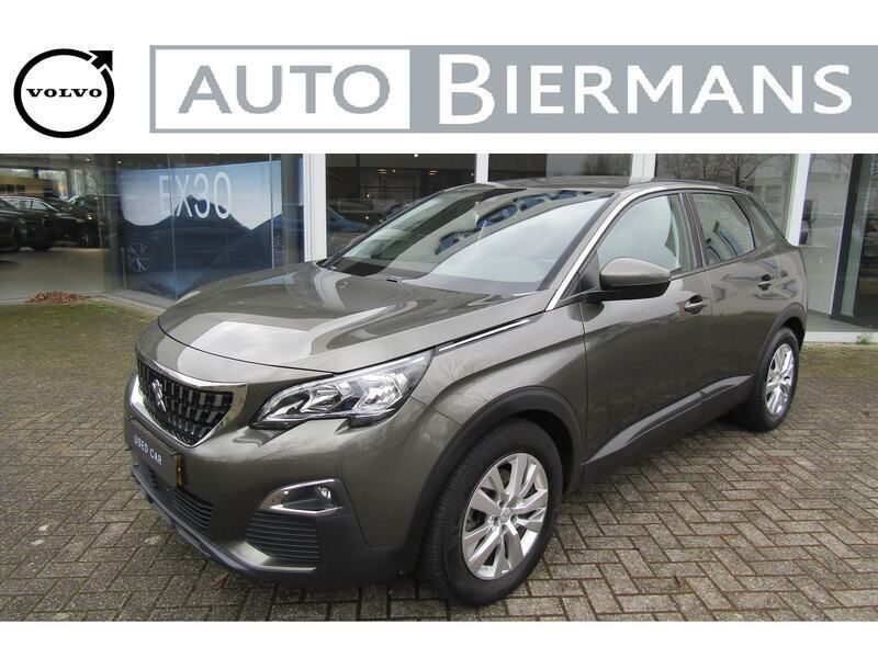 Grijs Gebruikt 2018 Peugeot 3008 SUV | € 16.890 (Eerlijke prijs) - Afbeelding 1/4