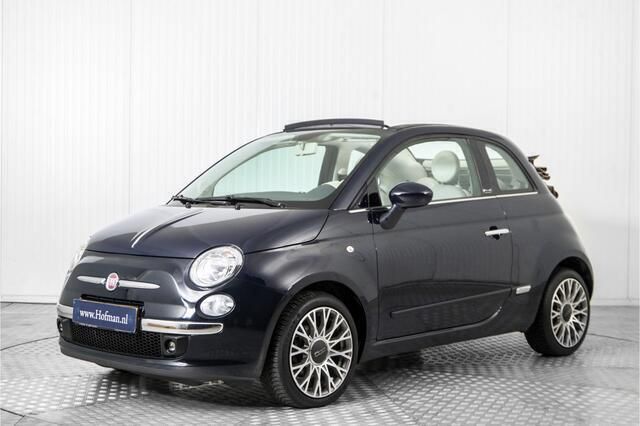Blauw Gebruikt 2011 Fiat 500C Pop Cabriolet | € 8.900 (Duur) - Afbeelding 1/4
