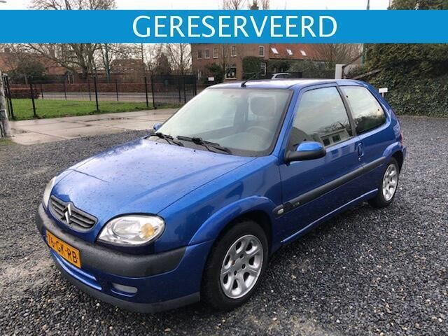 Blauw Gebruikt 2001 Citroën Saxo Hatchback | € 1.495 (Eerlijke prijs) - Afbeelding 1/4