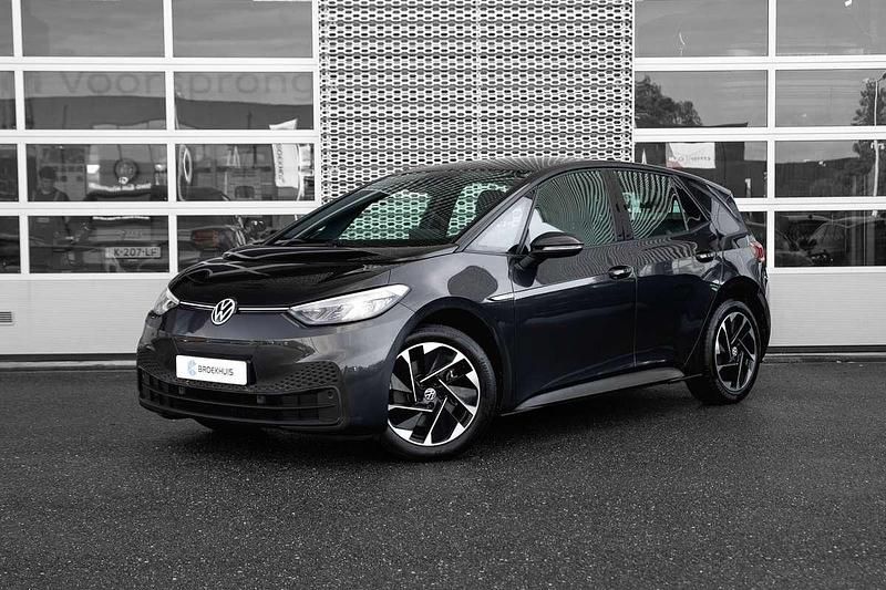 Grijs Gebruikt 2021 VW ID.3 Life Hatchback | € 18.490 (Eerlijke prijs) - Afbeelding 1/4
