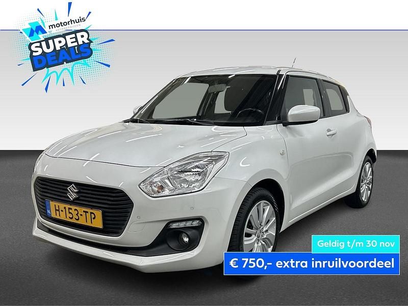 Wit Gebruikt 2020 Suzuki Swift Hatchback | € 12.930 (Goede deal) - Afbeelding 1/4