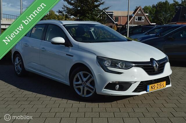 Wit Occasion 2017 Renault Mégane GrandTour Zen Stationwagen | € 11.950 (Eerlijke prijs) - Afbeelding 1/4