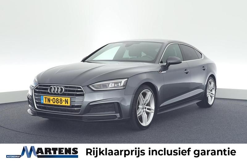 Grijs Gebruikt 2018 Audi A5 Sportback S-Line Hatchback | € 27.449 (Eerlijke prijs) - Afbeelding 1/4