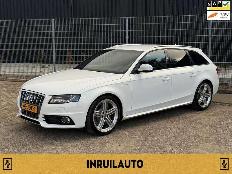 Wit Gebruikt 2009 Audi A4 Proline Stationwagen | € 12.950 (Super prijs) - Afbeelding 1/4