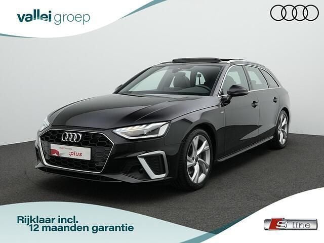 Zwart Gebruikt 2023 Audi A4 S-Line Stationwagen | € 37.600 (Eerlijke prijs) - Afbeelding 1/4