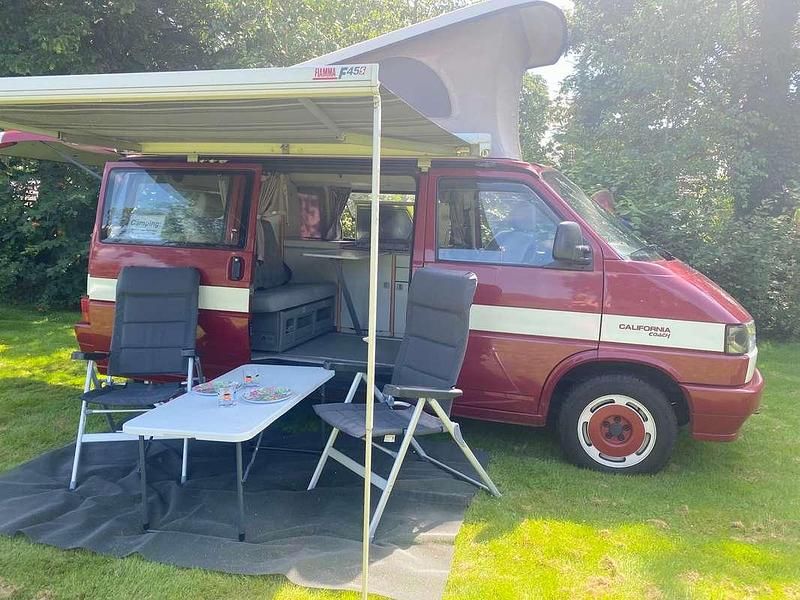 Rood Gebruikt 1995 VW California California Van | € 8.500 - Afbeelding 1/3