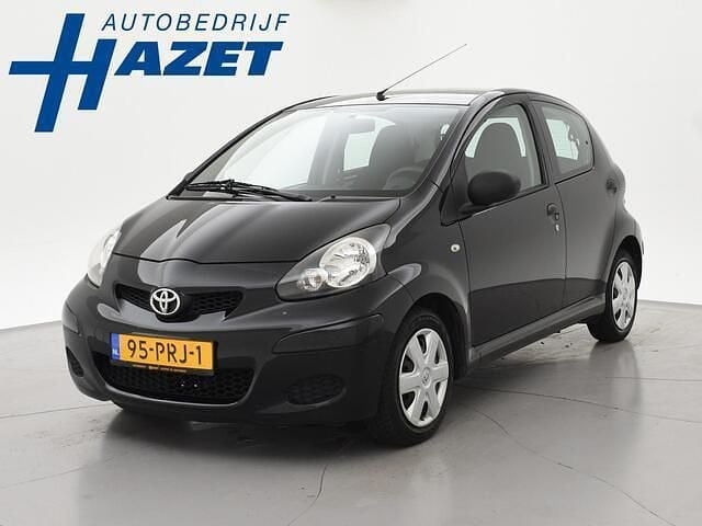 Zwart Gebruikt 2011 Toyota Aygo Hatchback | € 4.450 (Eerlijke prijs) - Afbeelding 1/4