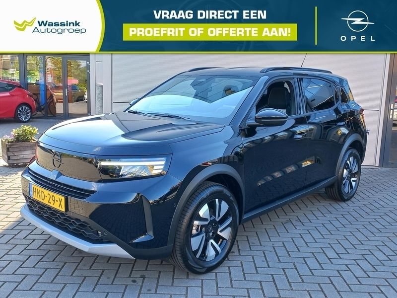 Zwart Nieuw 2025 Opel Frontera Comfort SUV | € 33.940 - Afbeelding 1/4