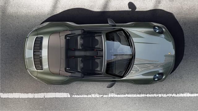 Occasion Porsche 911 Carrera 4 GTS 479 PK (352 kW) 2023 Groen (metallic) Cabriolet