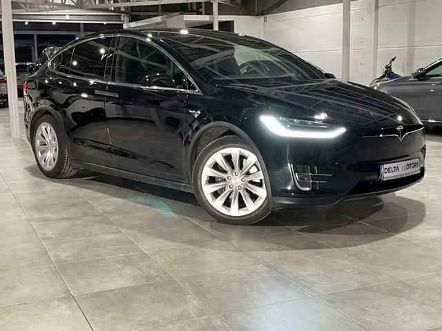 Zwart Gebruikt 2018 Tesla Model X SUV | € 65.990 - Afbeelding 1/4
