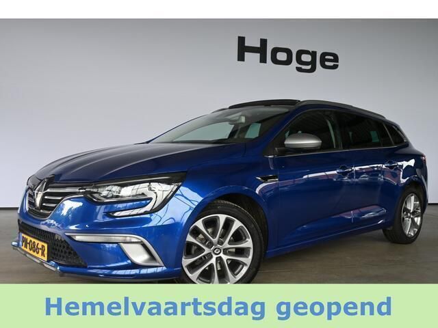 Blauw Gebruikt 2017 Renault Mégane GT Line GT-Line Stationwagen | € 14.440 (Eerlijke prijs) - Afbeelding 1/4