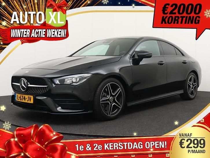 Zwart Gebruikt 2021 Mercedes CLA200 AMG Sedan | € 29.940 (Goede deal) - Afbeelding 1/4