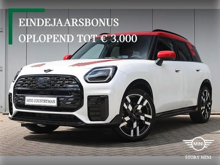 Wit Nieuw 2025 Mini John Cooper Works Countryman SUV | € 58.176 (Eerlijke prijs) - Afbeelding 1/4