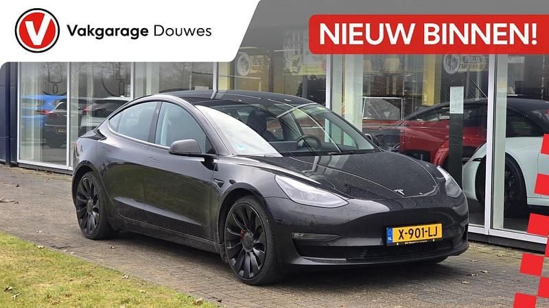Occasion Tesla Model 3 Performance 11 kW (15 PK) 2024 Zwart Sedan