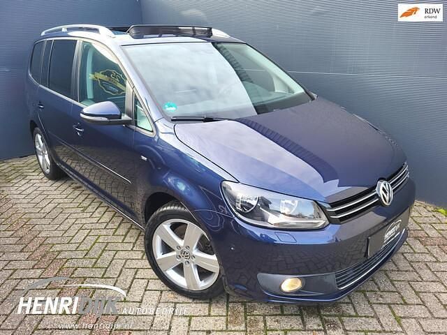Blauw (metallic) Gebruikt 2015 VW Touran Cup MPV | € 14.750 (Eerlijke prijs) - Afbeelding 1/4