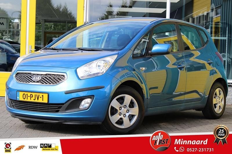 Blauw Gebruikt 2011 Kia Venga Hatchback | € 6.250 (Eerlijke prijs) - Afbeelding 1/4