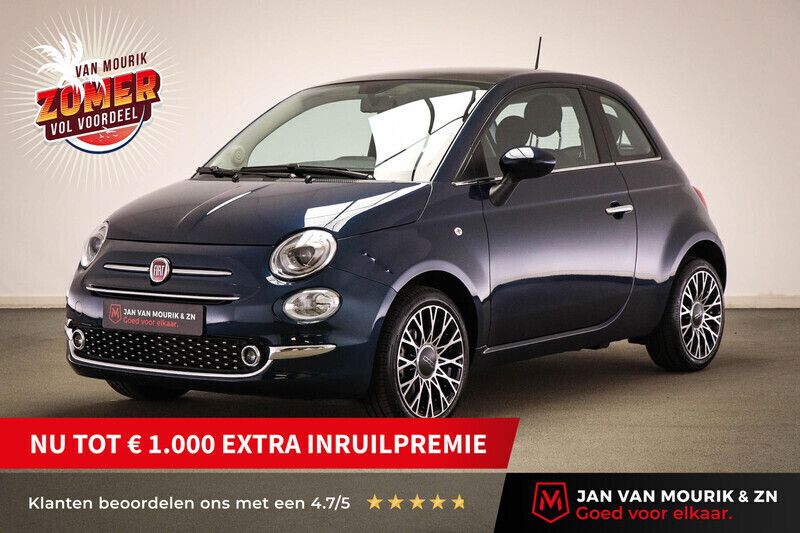 Blauw Gebruikt 2024 Fiat 500 Dolcevita Hatchback | € 17.695 (Iets duurder) - Afbeelding 1/4