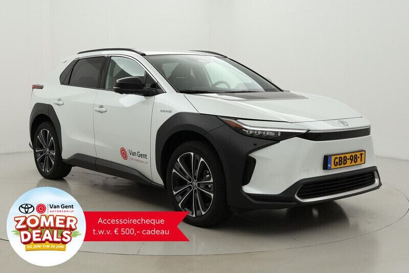 Wit Gebruikt 2024 Toyota bZ4X Premium SUV | € 44.999 (Eerlijke prijs) - Afbeelding 1/4