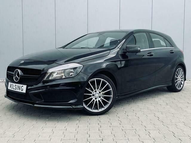 Zwart Gebruikt 2014 Mercedes A180 Ambition Hatchback | € 15.999 (Duur) - Afbeelding 1/4