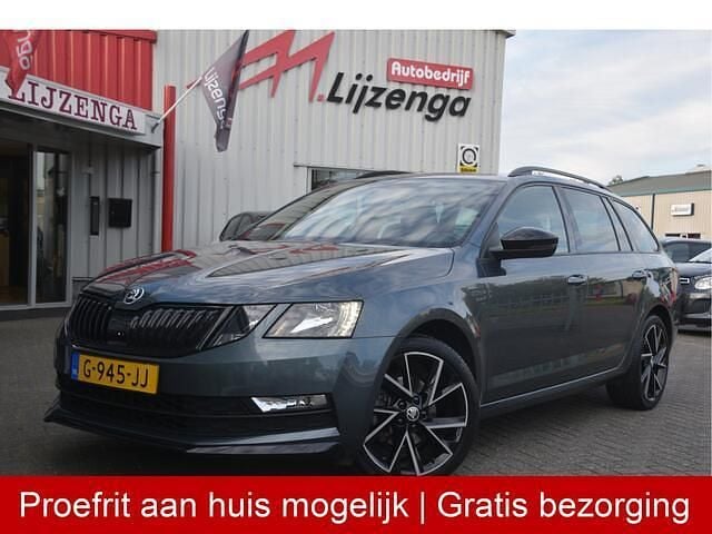 Grijs, metallic lak Gebruikt 2019 Skoda Octavia Business Line Stationwagen | € 14.950 (Eerlijke prijs) - Afbeelding 1/4