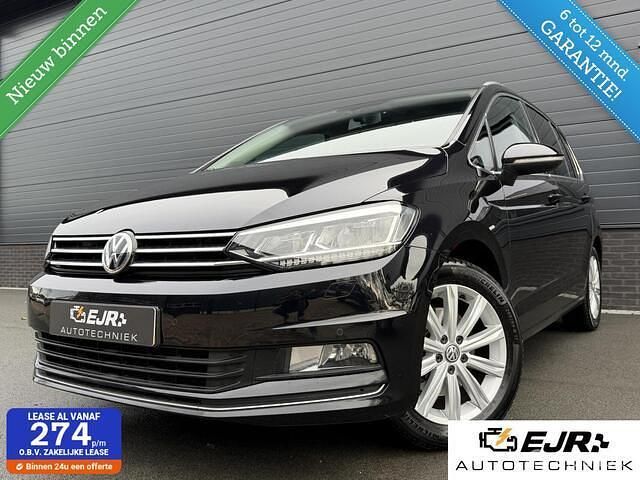 Zwart Gebruikt 2015 VW Touran Highline MPV | € 16.950 (Eerlijke prijs) - Afbeelding 1/4