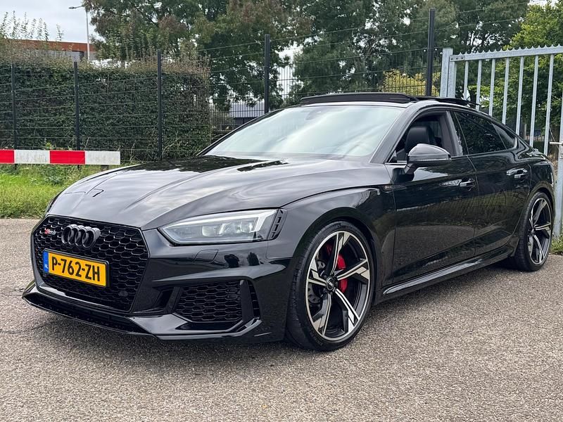 Zwart Gebruikt 2019 Audi RS5 Hatchback | € 59.900 (Super prijs) - Afbeelding 1/4