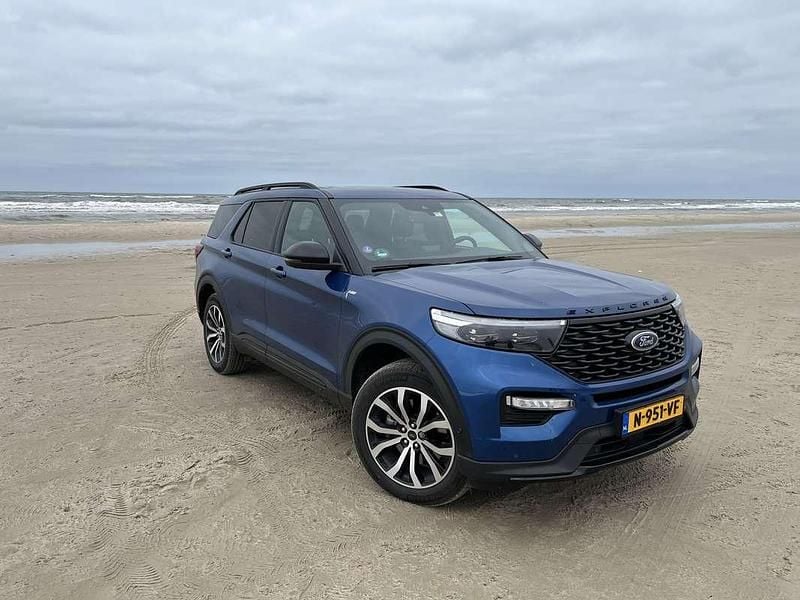 Blauw Gebruikt 2022 Ford Explorer ST-Line SUV | € 47.950 (Super prijs) - Afbeelding 1/4