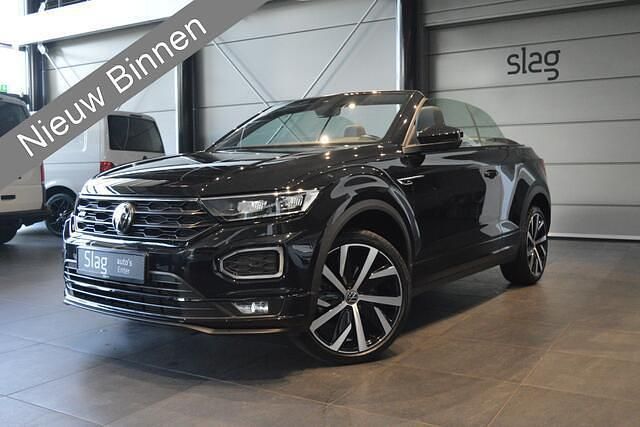 Zwart Gebruikt 2021 VW T-Roc Cabriolet Style Cabriolet | € 32.900 (Eerlijke prijs) - Afbeelding 1/4