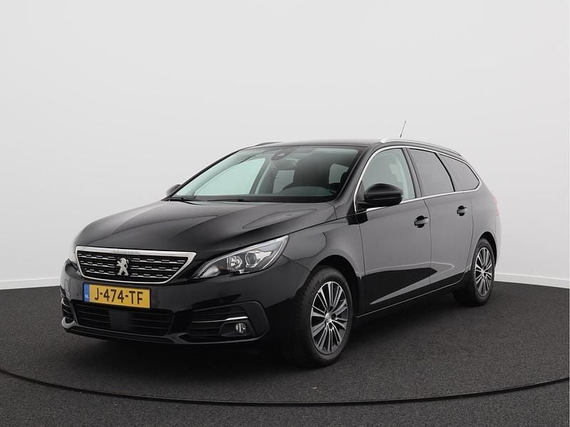 Zwart Gebruikt 2020 Peugeot 308 Allure Stationwagen | € 11.950 (Eerlijke prijs) - Afbeelding 1/4