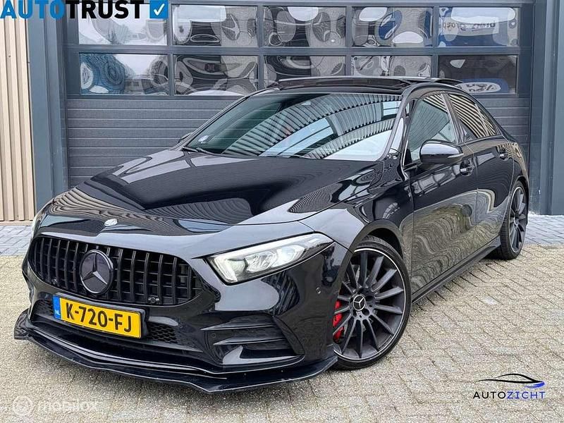 Occasion Mercedes A35 AMG Premium Plus 306 PK (225 kW) 2019 Zwart Sedan